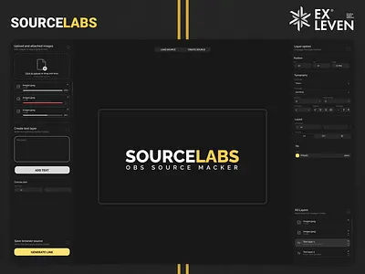 SourceLabs — Stream Stats Live figma graphic design illustration javascript nest js node js react stream streamer twitch ui ux web development website