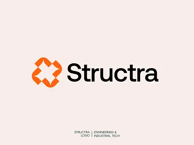Structra Logo Design brand branding icon identity logo logo design logo designer logo mark logodesign logos logotype symbol typography vector