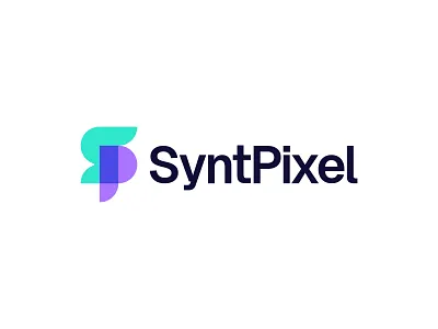 Tech Logo - SyntPixel app logo brand brand identity branding design gradient logo icon it logo letter logo logo logo design modern logo software logo sp startup logo tech tech company tech logo technology logo