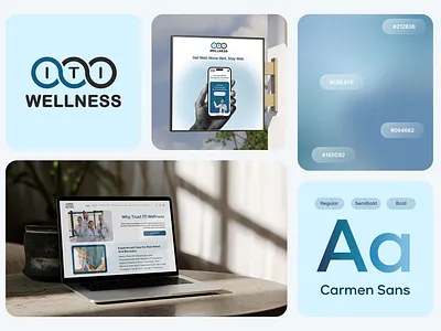 ITI Wellness- CRM System for Healthcare Industry app design branding ui ux website design