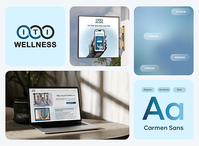 ITI Wellness- CRM System for Healthcare Industry app design branding ui ux website design