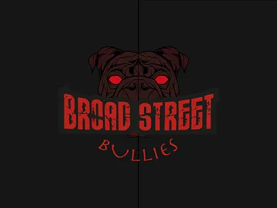Broad Street Bullies 2d 3d animation branding design graphic design illustration logo minimalist