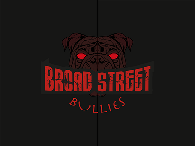 Broad Street Bullies 2d 3d animation branding design graphic design illustration logo minimalist