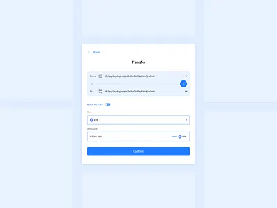 Transfer Modal - Daily Ui challenge crypto daily daily ui desigb design exchange modal popup transfer transfer modal ui uiux ux webdesign website