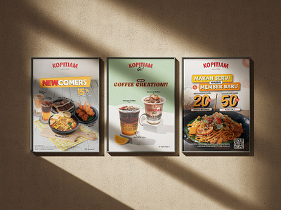 Kopitiam - Promotion 2024 branding graphic design layout marketing promotion