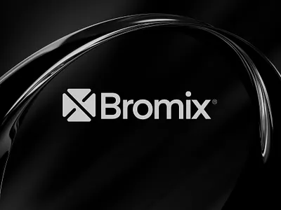 Bromix Logo Design. arrow logo logo design minimal design