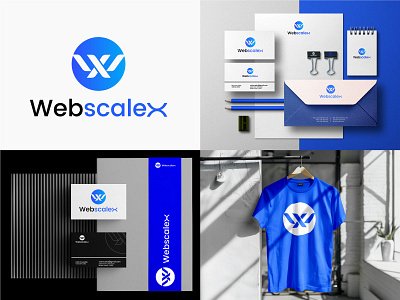 Webscalex W, X Technology Logo Design & Brand Identity brand branding brandingidentity business businesslogo companylogo graphic design logo logodesign modern monogramlogo tech technology visualidentity