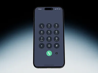 Advanced Prototype using Variables in Figma - Dialer Interaction advancedprototype animation figma interaction tokens ui variables