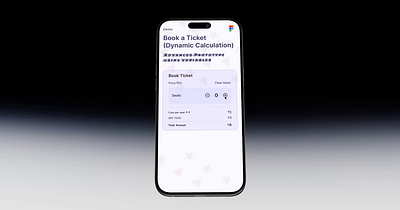 Advanced Prototype using Figma Variables - Dynamic Calculation advancedprototype dynamiccalculation figma prototype tokens ui variables