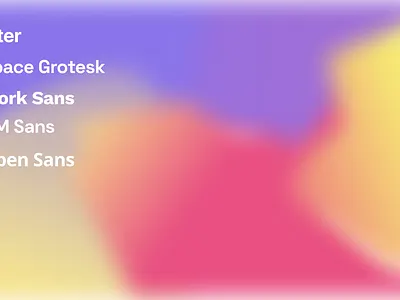 Spatial Gradients fun - "accessible fonts" branding design gradients illustration spatial gradient stripe vibes typography