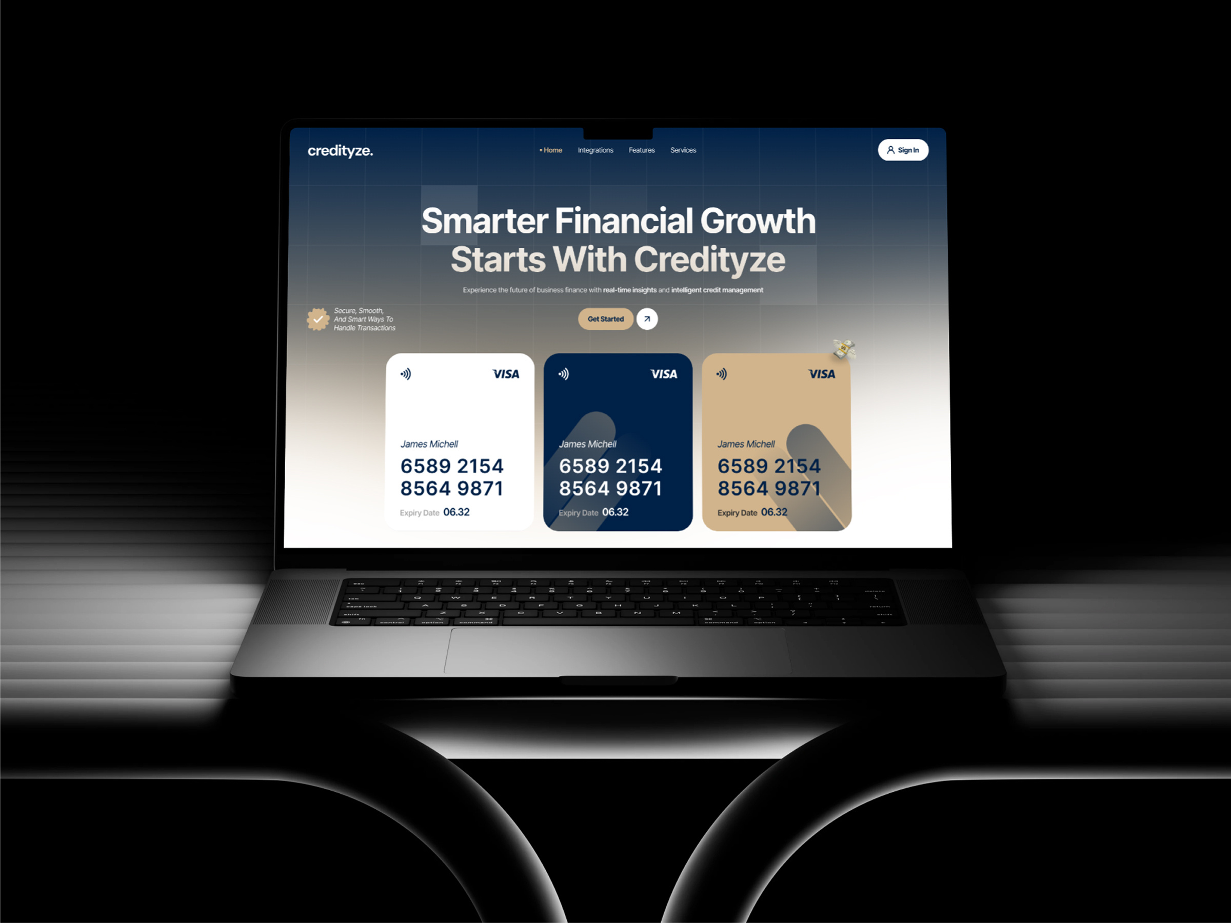 Example of Landing Page Design