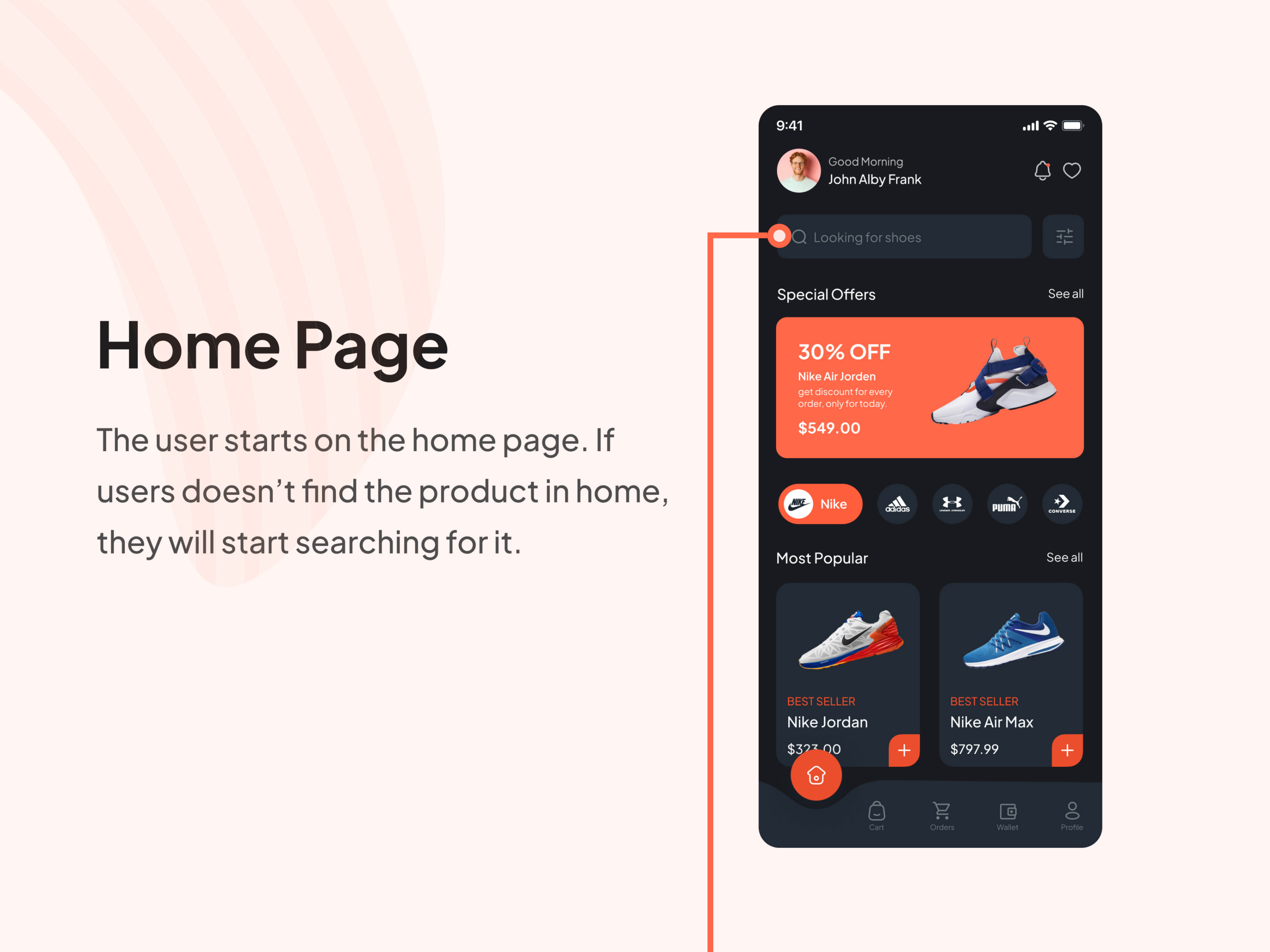 Example of Ecommerce Mobile App 