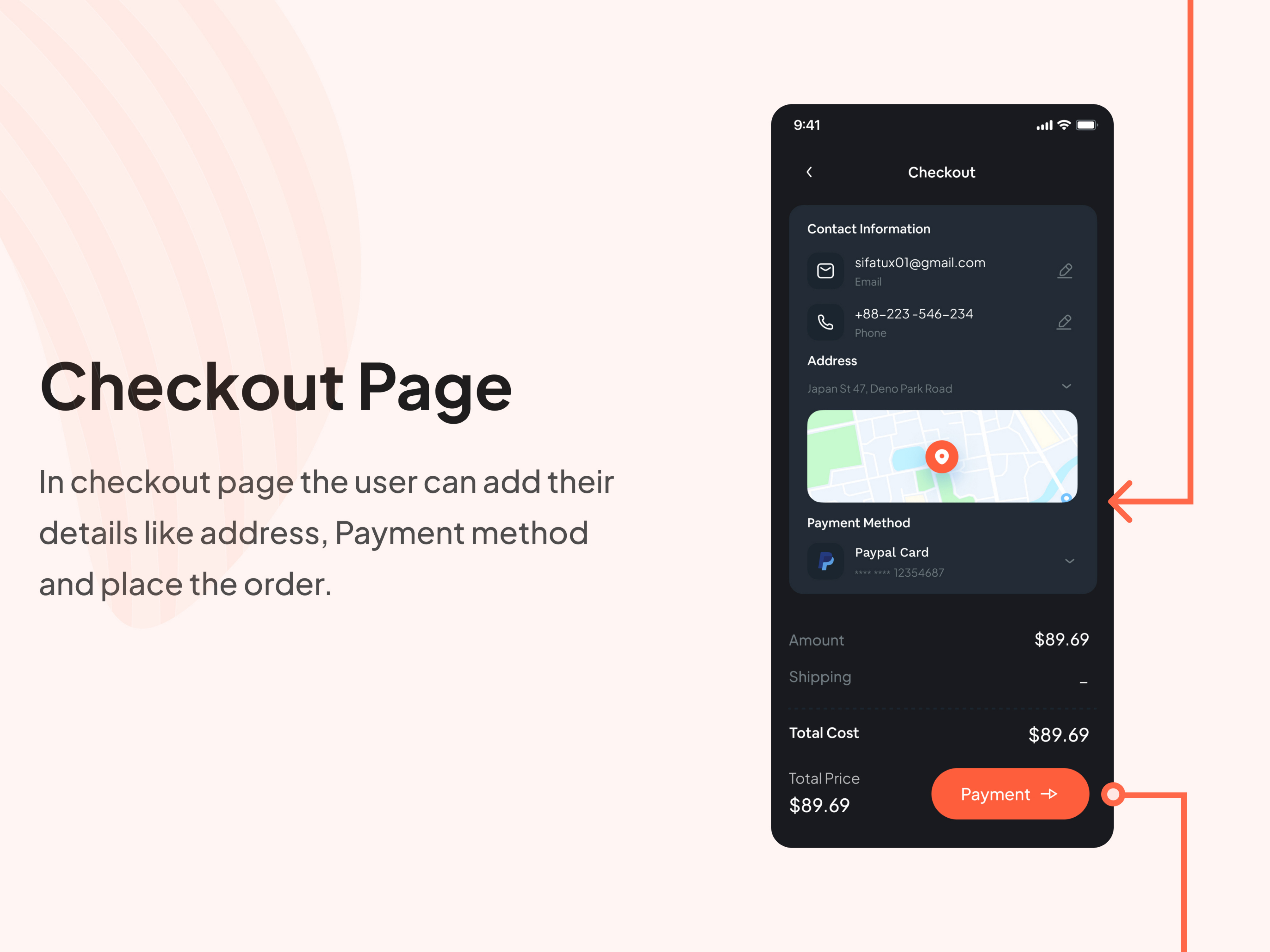 Example of Ecommerce Mobile App 