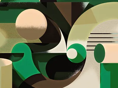 Geometric Fragments 13 3d artwork design graphic design illustration