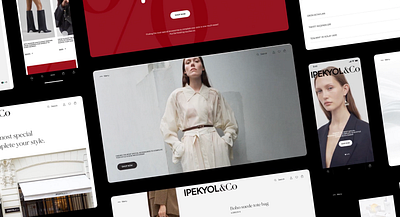 Ipekyol&Co Web Design design interaction ui