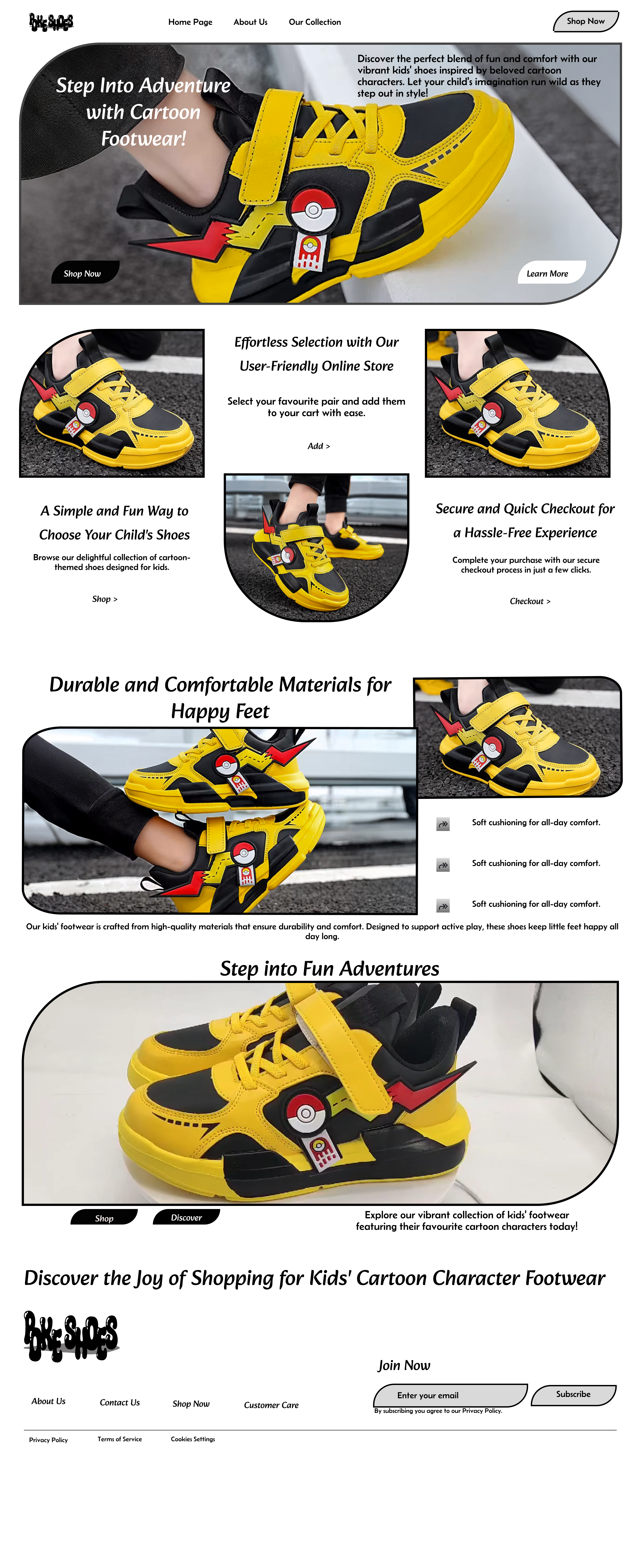 Example of Starter Landing Page