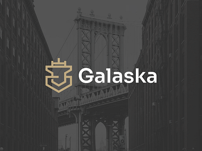 Galaska attorney branding character design graphic design icon law law firm logo luxury minimalist symbol vector visualdesign visualidentity