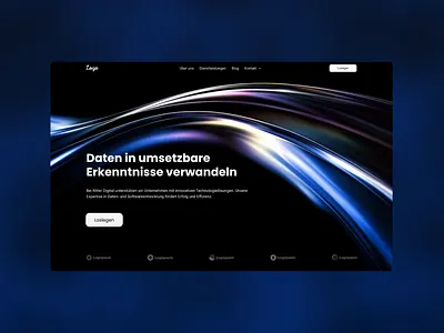 Ai Services Agency Design ai ai agency ai design black blue dark blue