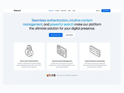 Features Section 🚀 design feature features landing landing page minimal saas ui web design