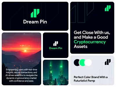 Dream Pin - Displays ~ Logo Concept branding design graphic design illustration logo ui uidesign uiux ux uxdesign