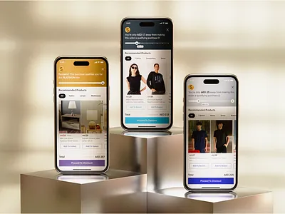 Ecom Basket Upsell Experience 3d basket upsell page cinema 4d concept design ecommerce product design ui user experience ux