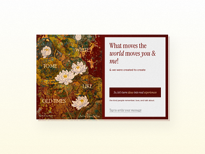 A Digital Postcard aesthetic clean figma graphic design postcard ui vintage