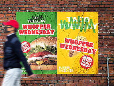 Burger King Poster Mockup