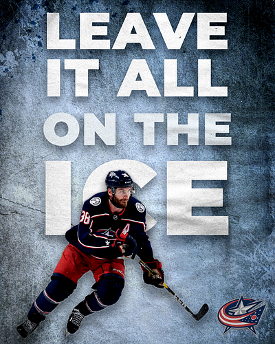 Blue Jackets Poster