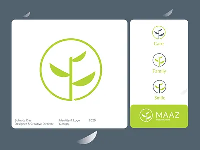 Maaz -Dental Practice Identity brand identity branding dental branding dental clinic branding dental creative logo dental iconic logo dental identity dental professional branding dentist personal brand graphic design healthcare branding healthcare marketing healthcareui iconic branding minimal logo pediatric branding