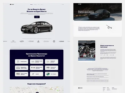TOBI car hero car landing car repair website car service hero car service landing car service website car website hero hero section landing landing page ui web design website design