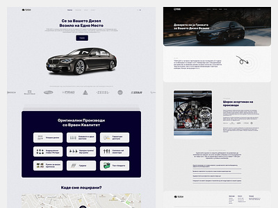 TOBI car hero car landing car repair website car service hero car service landing car service website car website hero hero section landing landing page ui web design website design