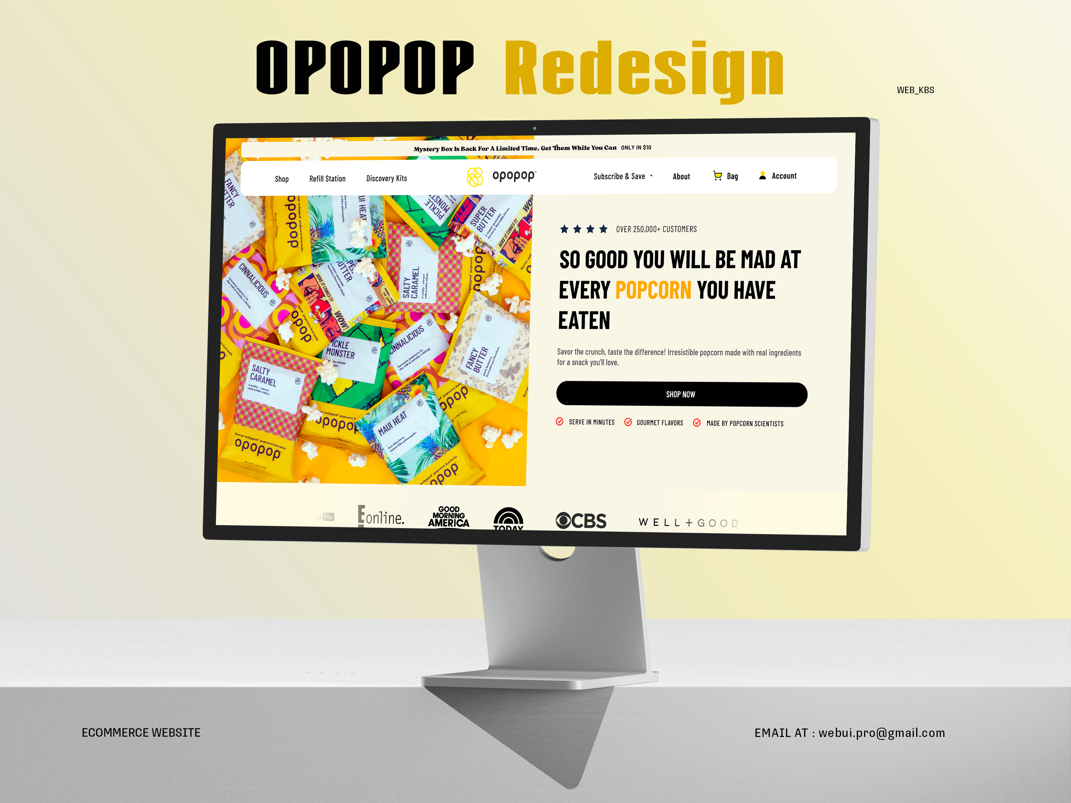 Example of Saas Website Design