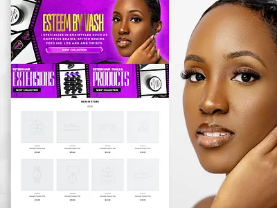 ESTEEM BY VASH 3d acuity animation branding design graphic design illustration logo motion graphics photoshop shopify ui vector