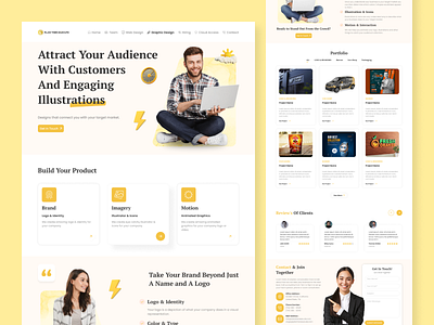 Design Agency Website agency branding daily ui design design agency design studio digital agency figma graphic design landing landing page landing page design landingpage ui web web design web3 webdesign website website design