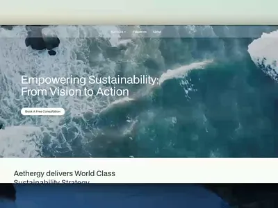 Logo and Website Design for Environmental Consultancy business cards icon icons logo logo design logo mockup ui ux web design web designer webflow website website design website designer wireframe