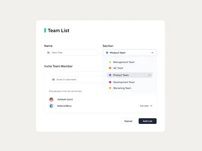 TeamX - Dashboard for team management app ui component dashboard figma management minimal office management team management ui ui design ux web app