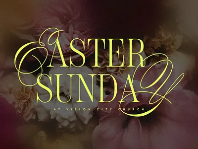 Easter Sunday – 2025 Sermon Cover cover design easter graphic design series sermon typography