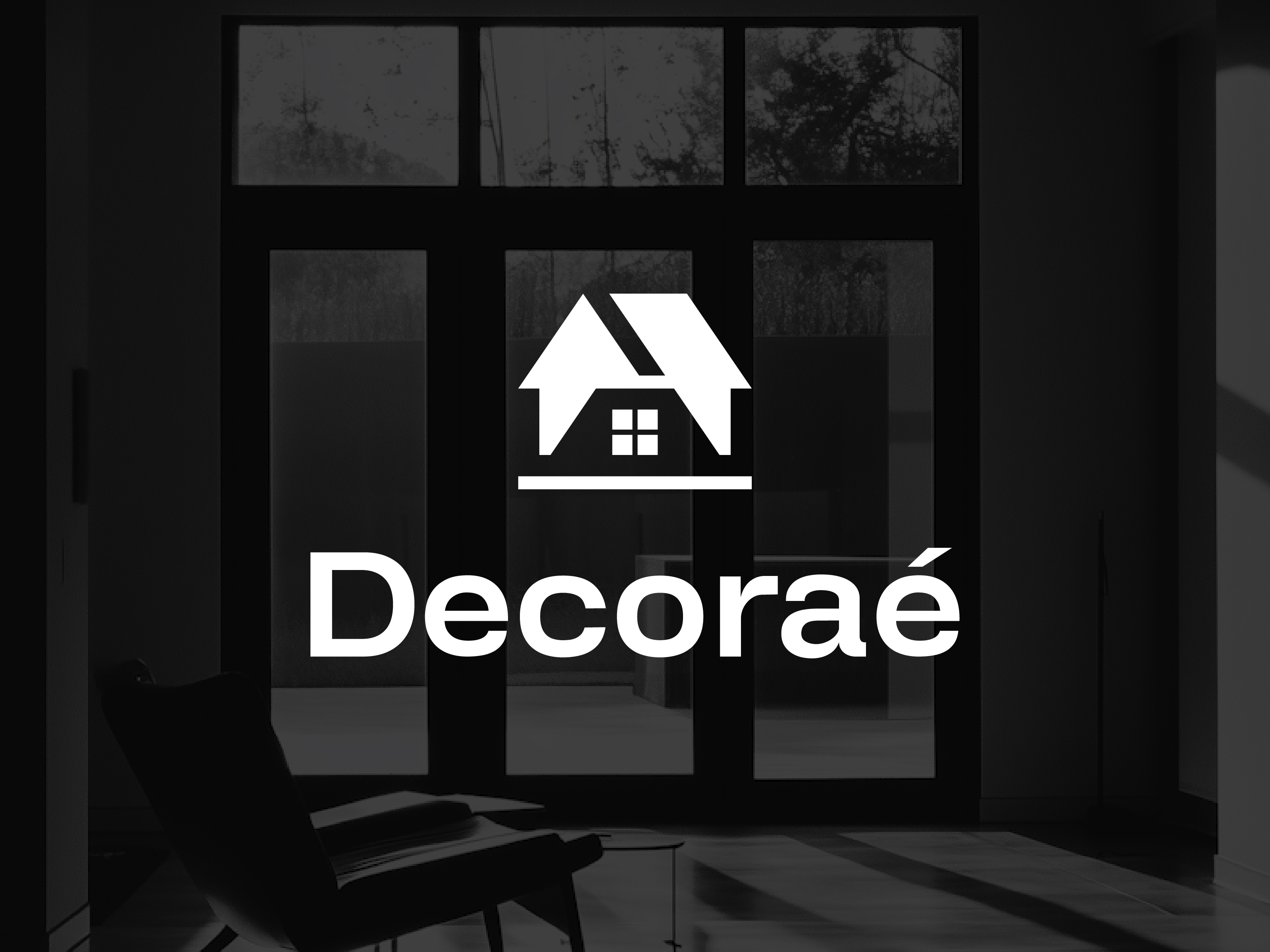 Home decor logo design brand brand identity branding construction decor logo design home logo house logo logo design logo mark logos modern symbol