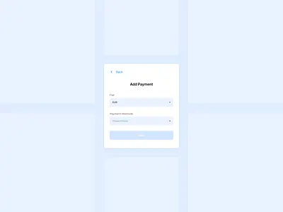 Add Payment Step 1 - Daily Ui add payment crypto desigb design exchnage modal payment popup ui uiux ux webdesign website