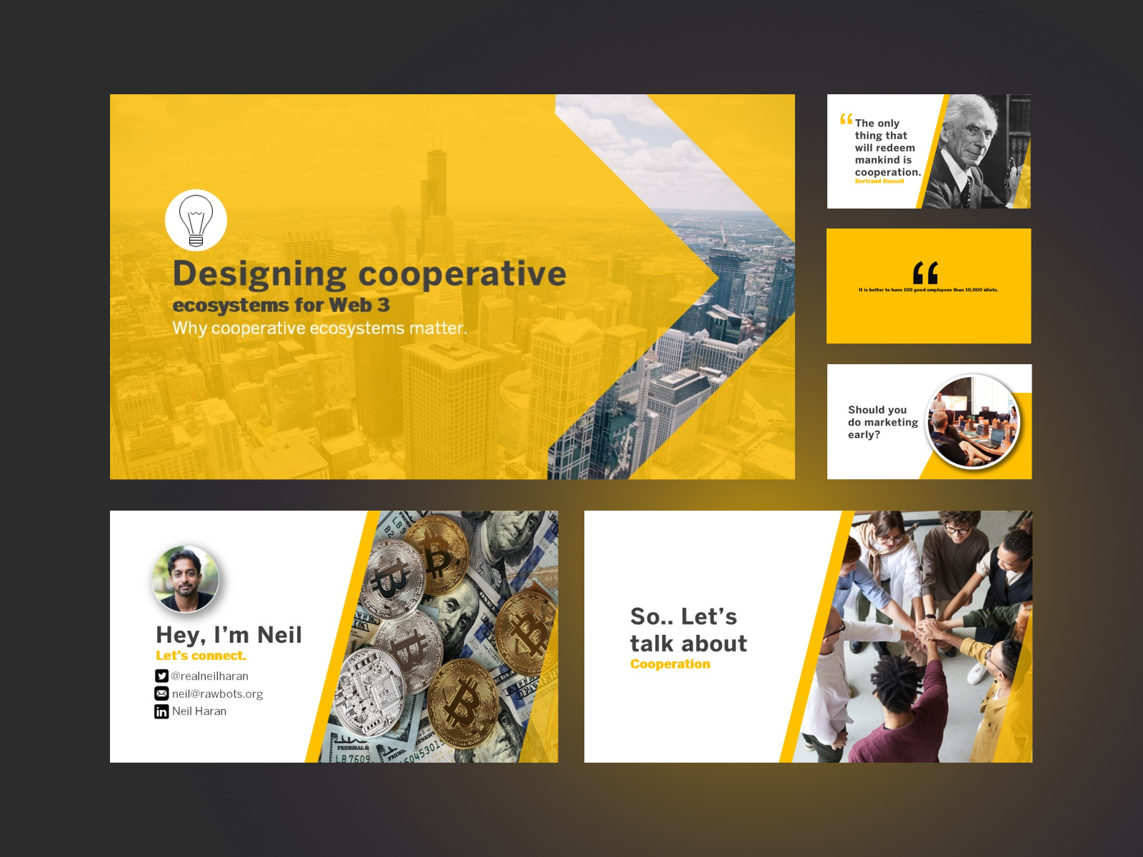 Example of Pitch Deck Design For Your Businesss