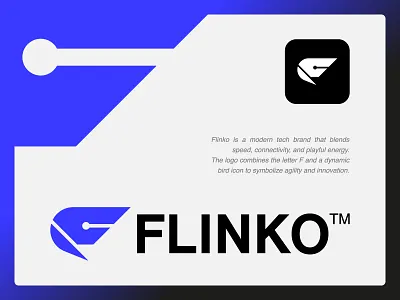Flinko Modern Tech Logo — Playful F Monogram brand identity branding creative logo f logo fintech geometric logo identity logo logo design logodesigner logos logotype minimalist logo modern logo monogram playful logo tech company logo tech logo tech startup technology logo