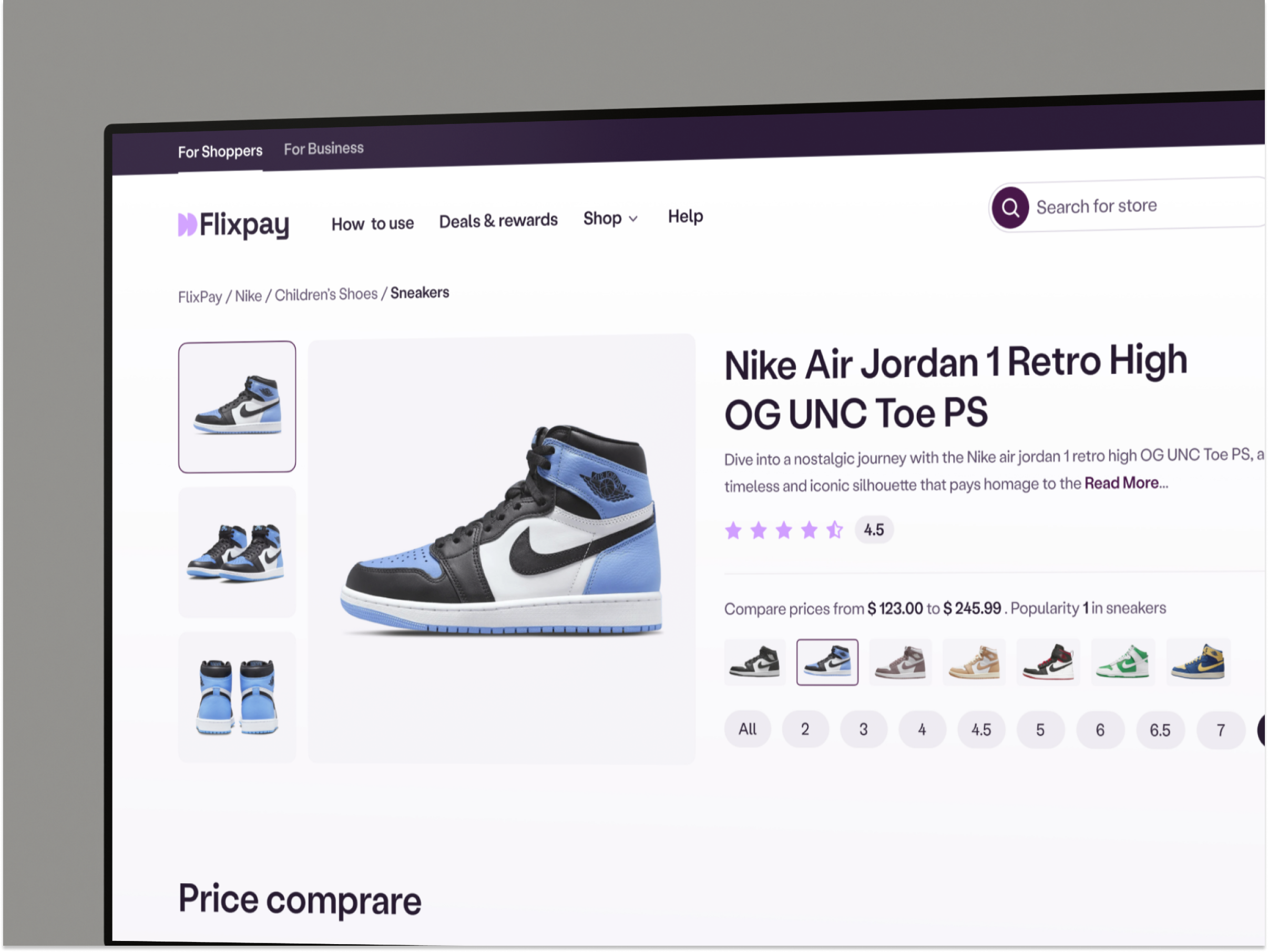 Example of Custom Shopify Website/Store Design