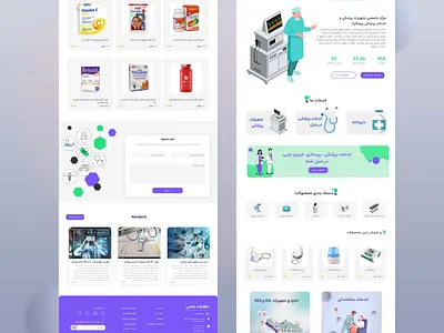 Medical Equipment Center – Modern & User-Centric Website UI Desi branding design figma graphic design illustration medical equipment center medical website ui ui design ui ux user centric website ui design ux ux design website