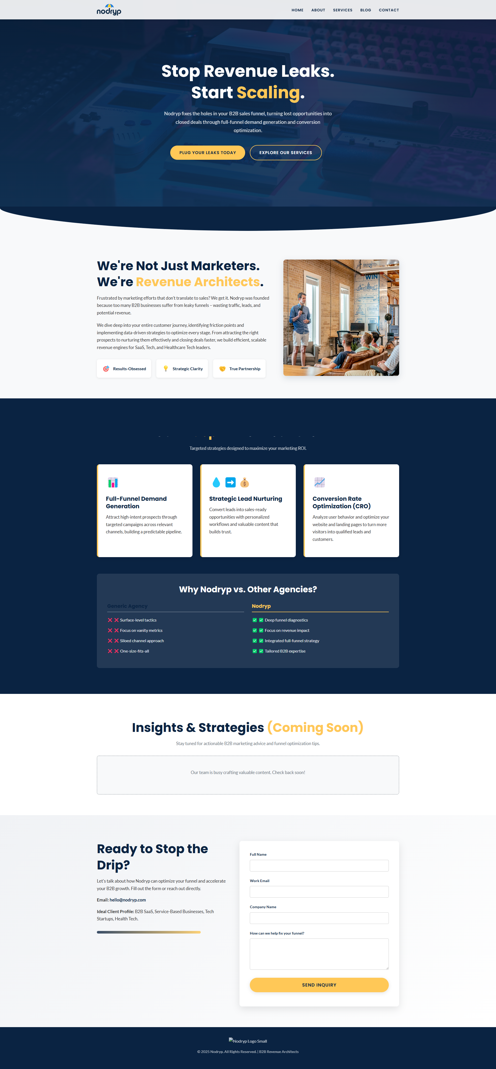 Nemorable website for our b2b marketing agency branding css custom design figma graphic design hero section html illustrator landing page logo photoshop ui website design