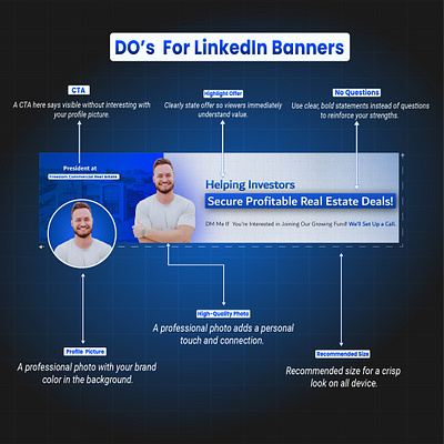 LinkedIn Banner Breakdown. arshibbir banner banner design brand design branding design graphic design illustration logo logo design typography ui ux vector