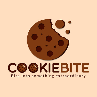 COOKIBITE (BITE INTO SOMETHING EXTRAORDINARY) LOGO graphic design