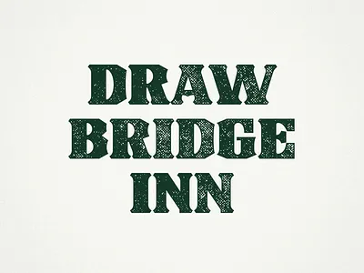 New Type Specimen GATEHOUSE artifact bazaar drawbridge ephemera fonts halftone inn patina retro type texture font texture glyphs textured font textured letters textured type vintage lettering vintage texture