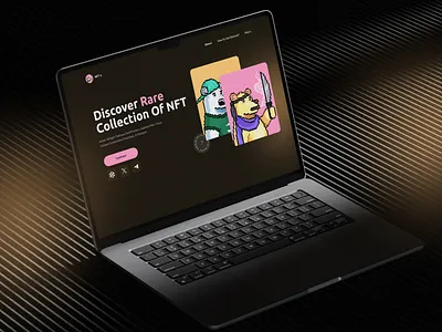 NFT Landing Page blockchain landing page design crypto landing page design crypto website design design figma figma landing page landing page landing page design meme coin landing page nft design nft landing page nft website desing ui ui design ui ux ux design web design web ui design website design