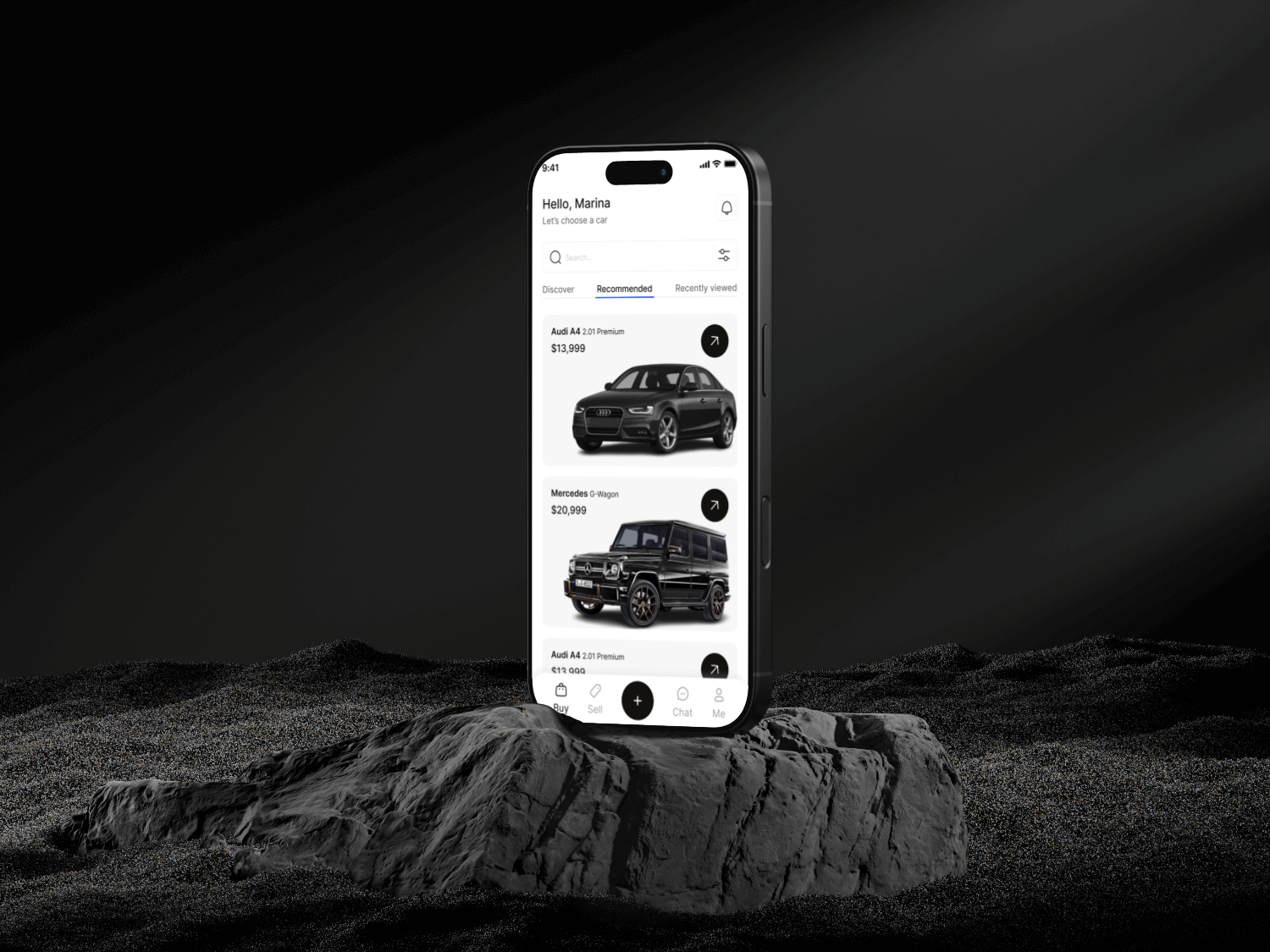 Second-Hand Car Buying & Selling Application affordablecars autoexchange branding buysellcars cardeals carfinder carmarketplace carresale clean drivesmart lowmileagecars minimal preownedvehicles secondhandcars sellyourcar trusteddeals ui usedcars ux verifiedcars