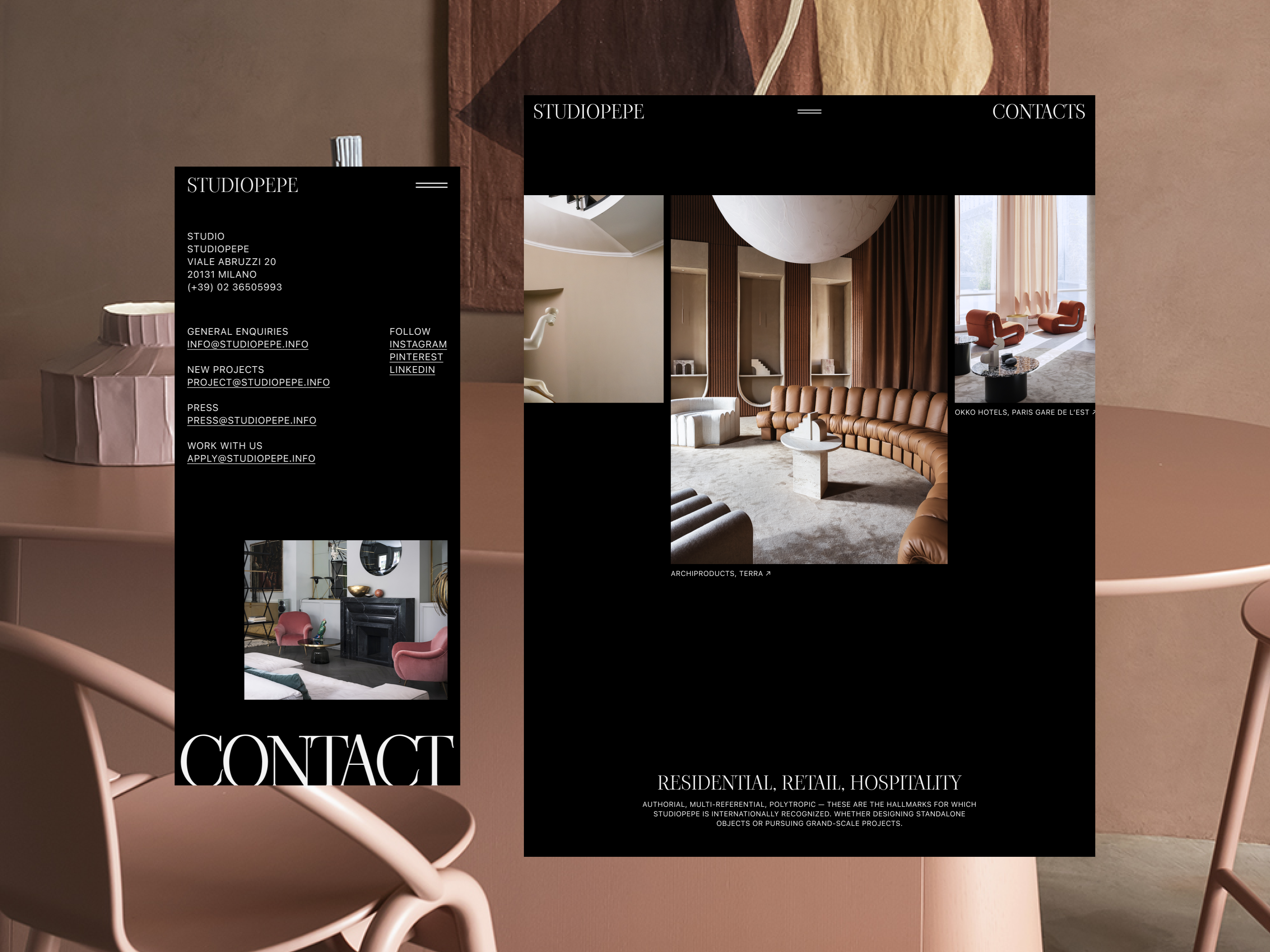 Example of Portfolio Website